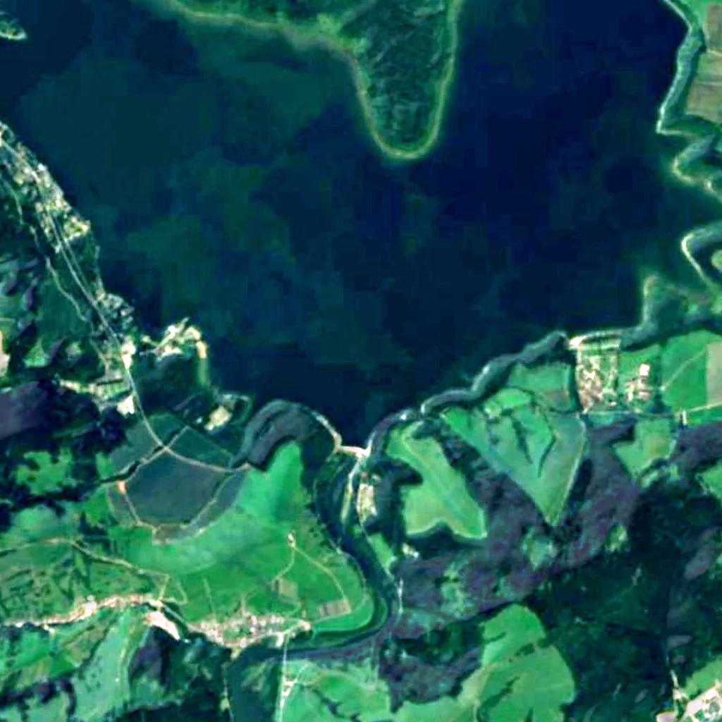 Orava vu d'en haut (Sentinel-2)