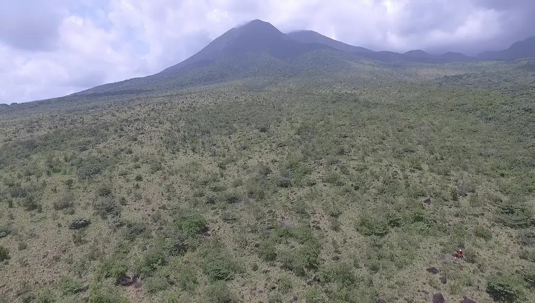 El Pedregal en el volcán Orosí