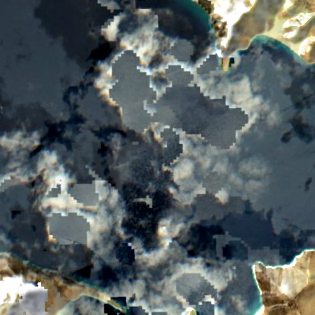 Pangong Tso seen from above (Sentinel-2)