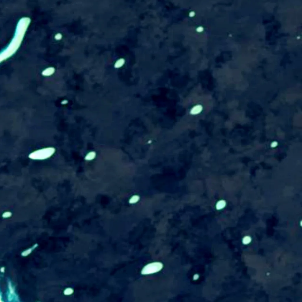 Penrhyn seen from above (Sentinel-2)