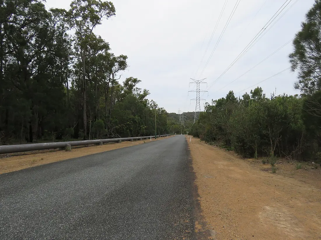 Victoria Dam, Perth access road and pipeline, November 2024 02