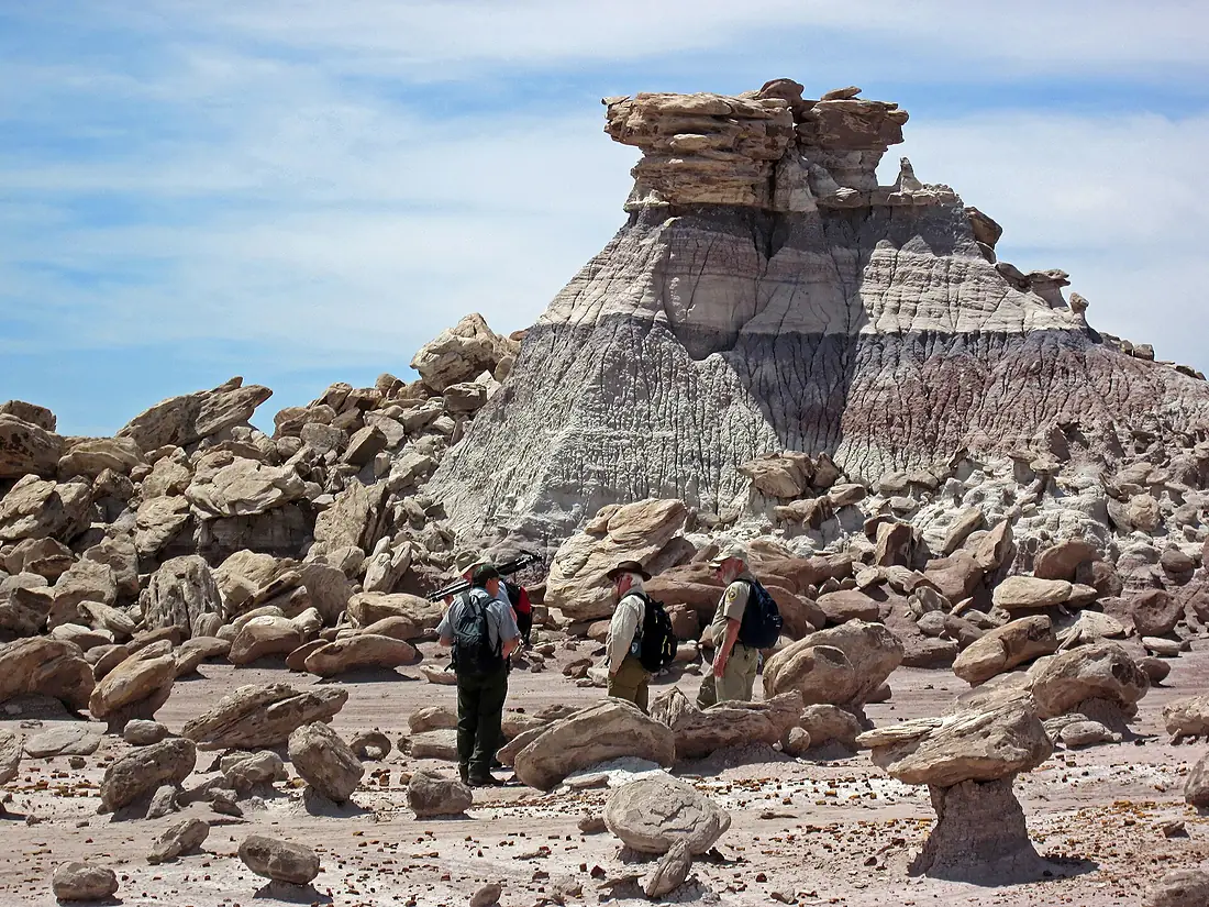 Hikers in Devil's ../../../place/petrified-forest-national-park/Playground.jpg (1b02a0d2-8d01-4295-a867-1f63ee878f05)