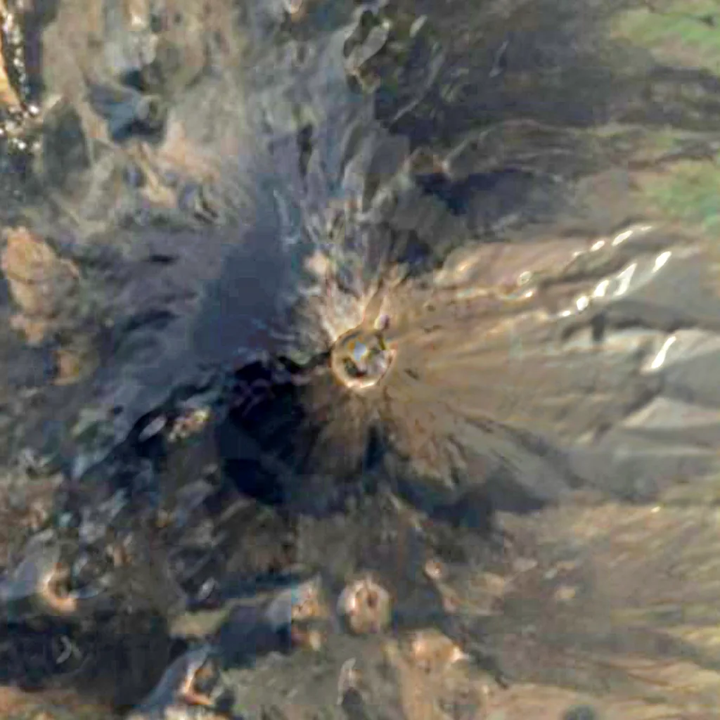 Pico do Fogo seen from above (Sentinel-2)