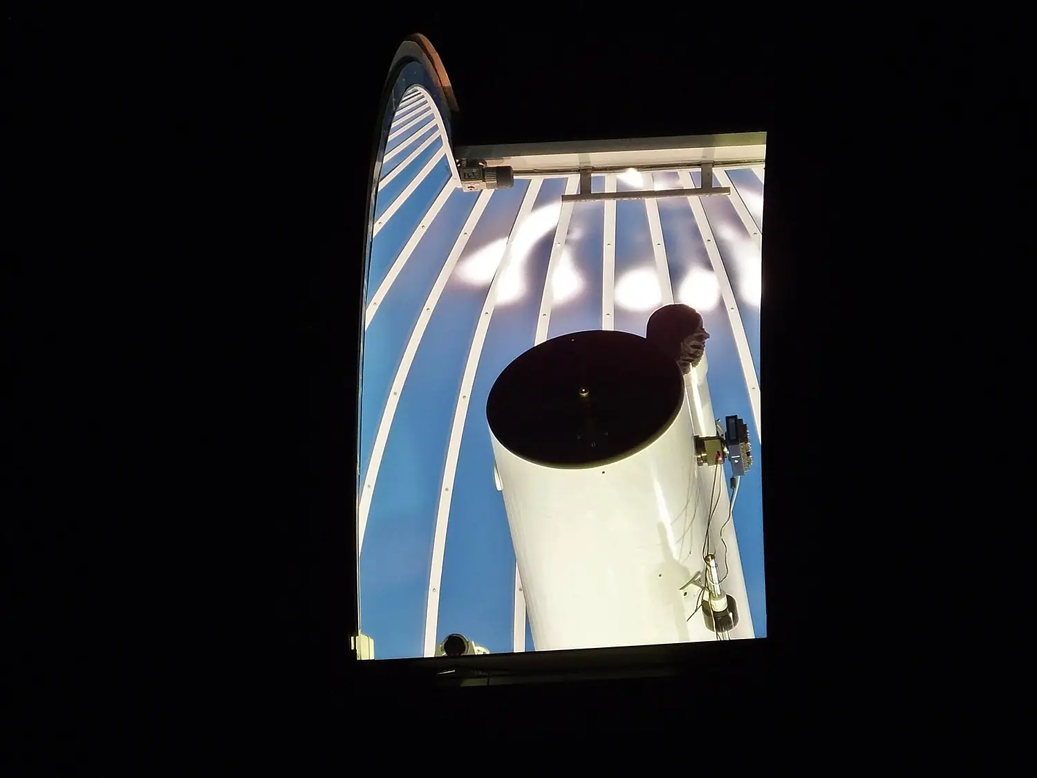 Telescopio in puntamento