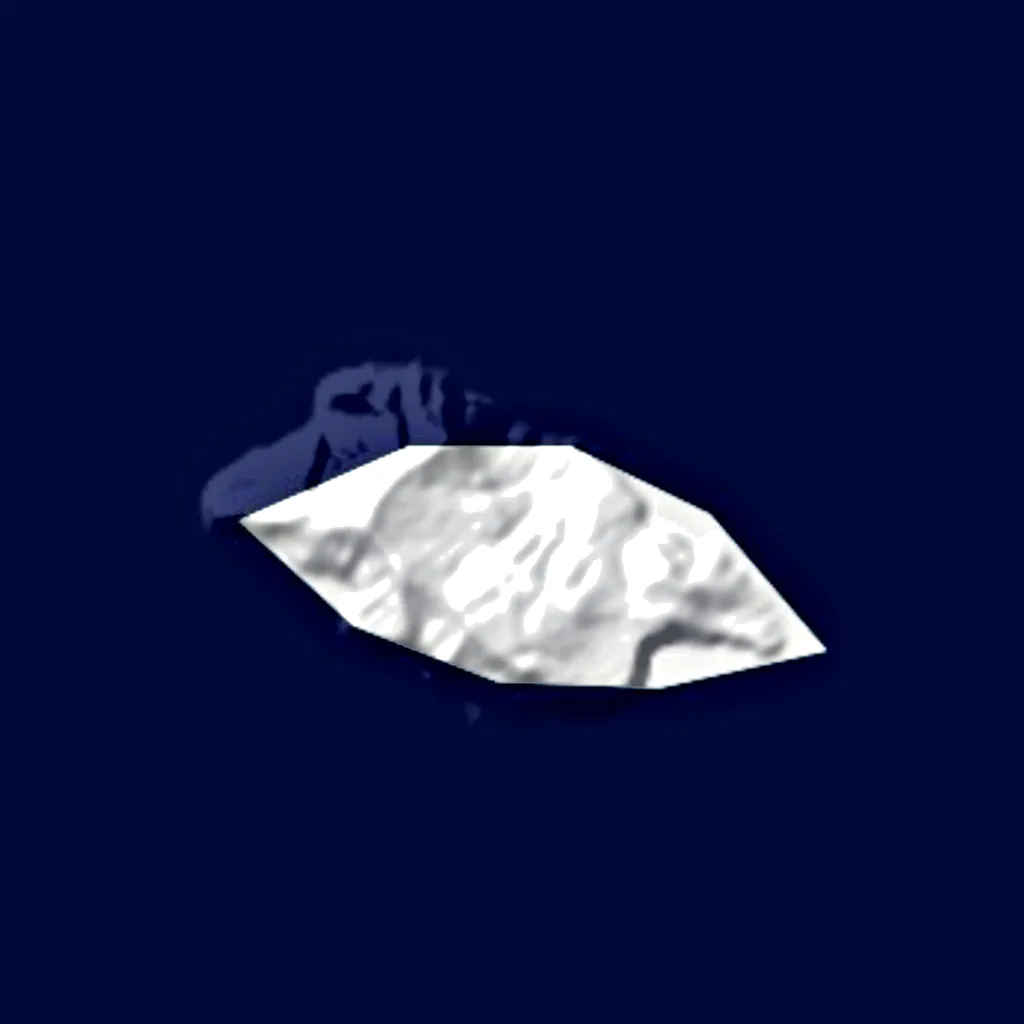 Isole Pitcairn visto dall'alto (Sentinel-2)