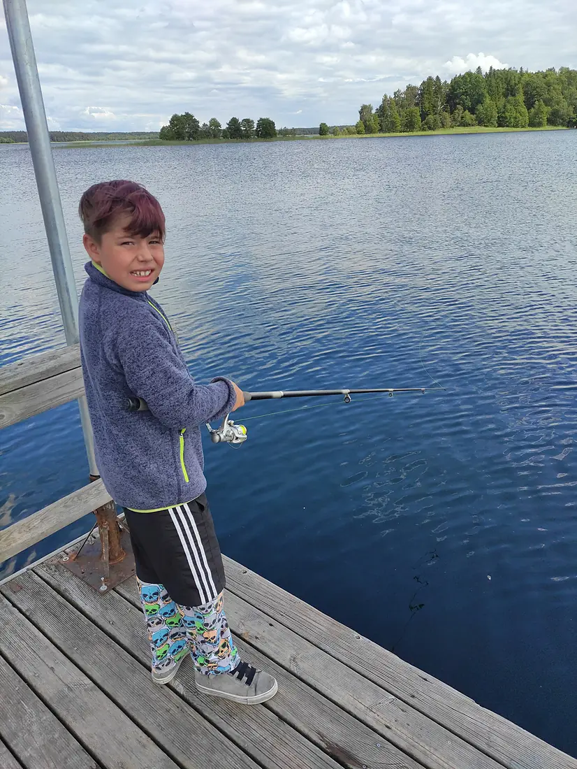 Boy fishing, Platelių ežeras, Šeirē, Plateliai, Litva