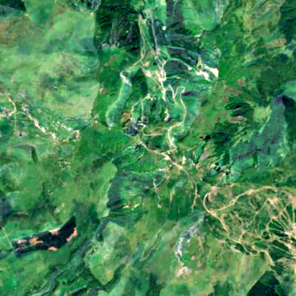 Puy de Sancy von oben gesehen (Sentinel-2)