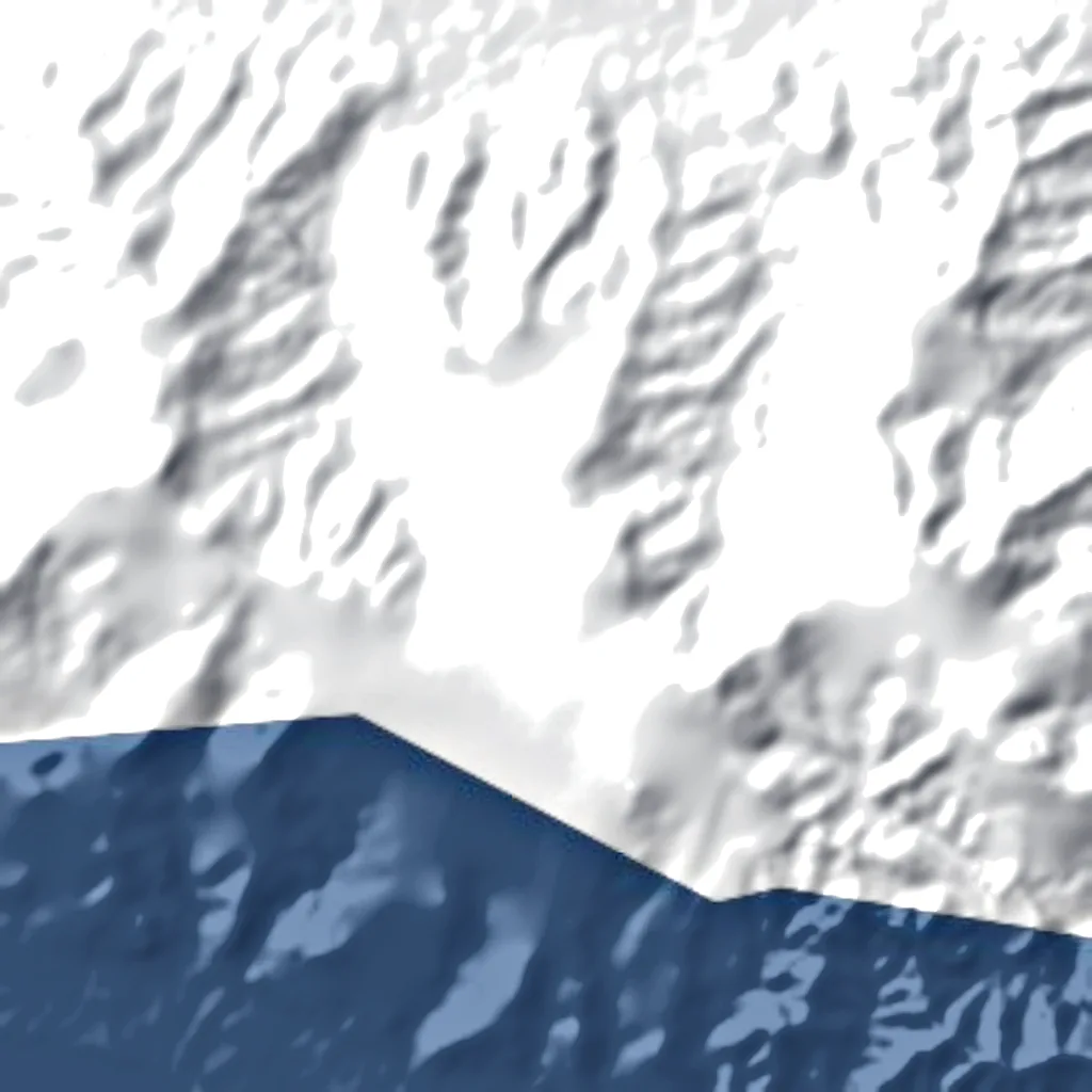 Rarotonga von oben gesehen (Sentinel-2)
