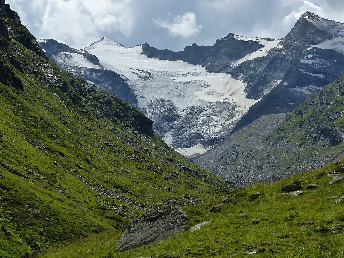 Läntagletscher und Rheinwaldhorn (von Läntahütte) 2016