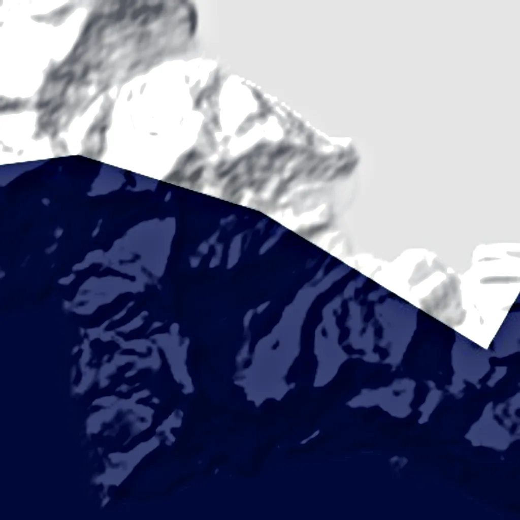 Île Robinson Crusoe vu d'en haut (Sentinel-2)