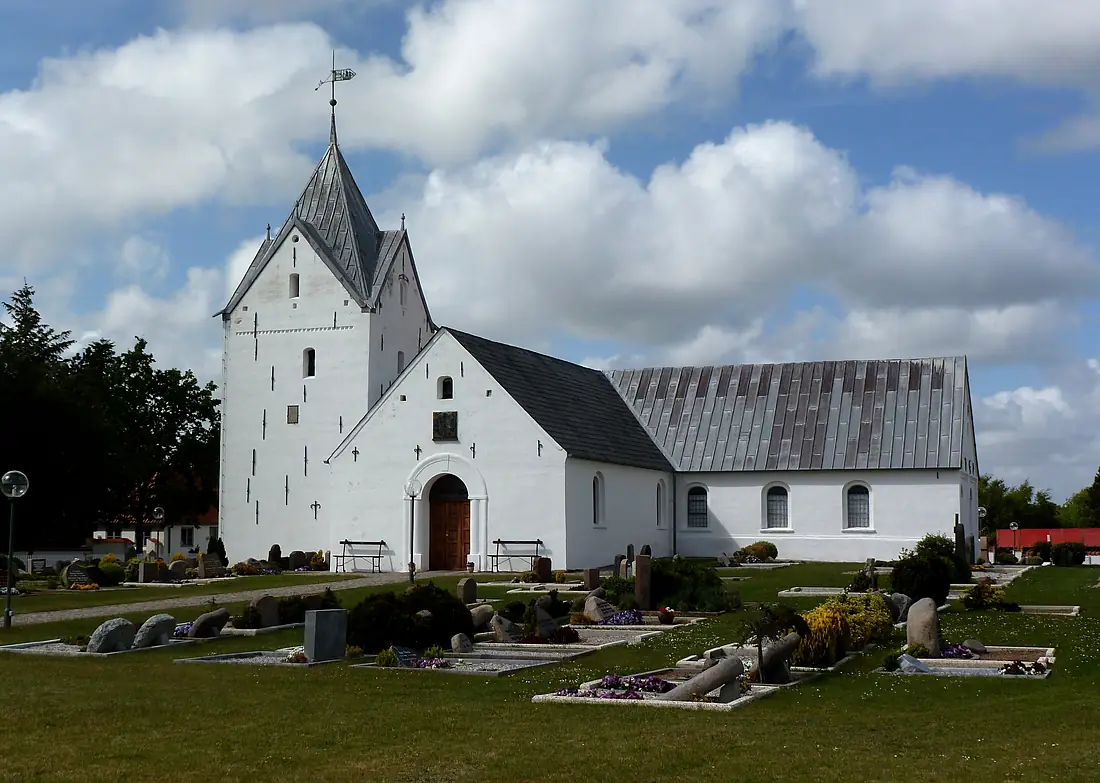 Aussenansicht - Sankt Clemens Kirke (Rømø)
