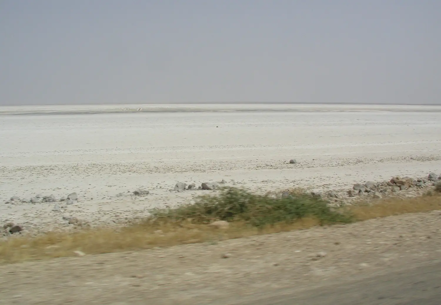 سبخة الجبول في الصيف