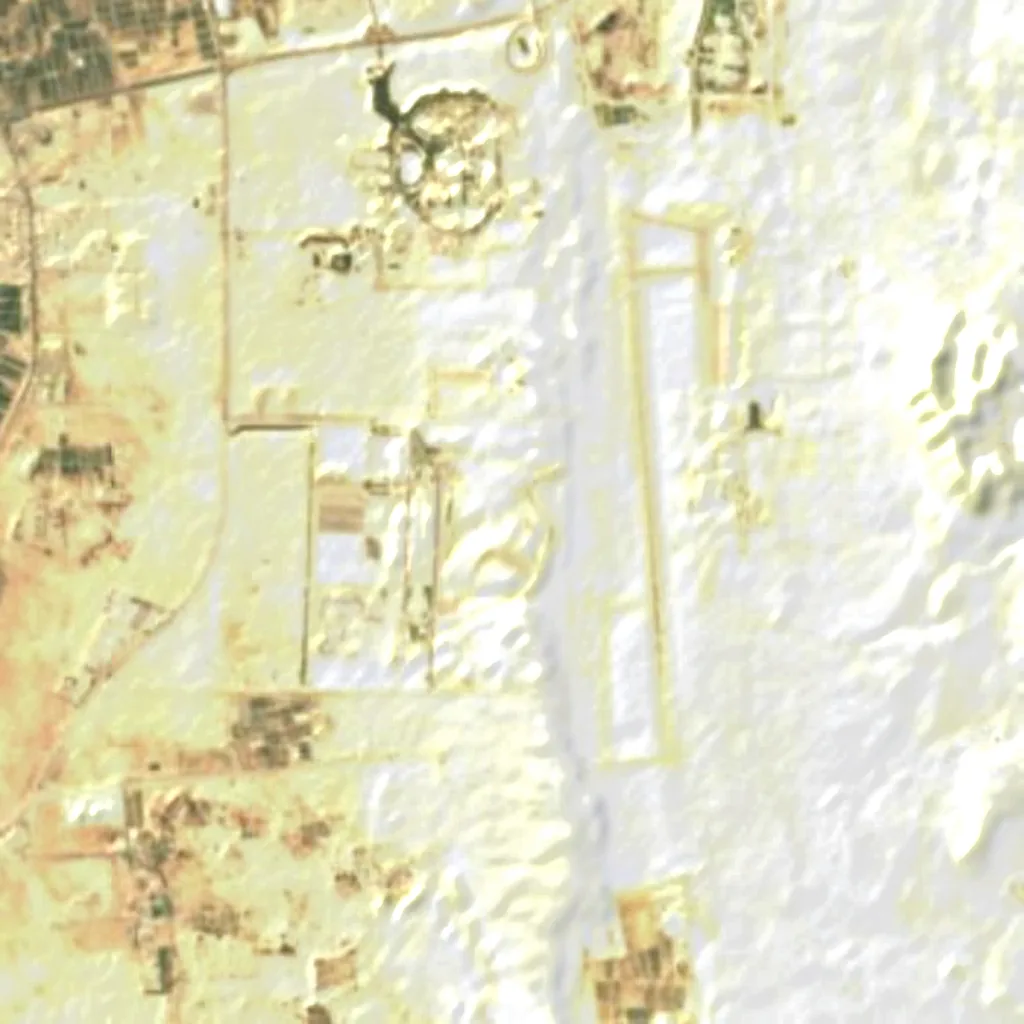 As-Sachir von oben gesehen (Sentinel-2)