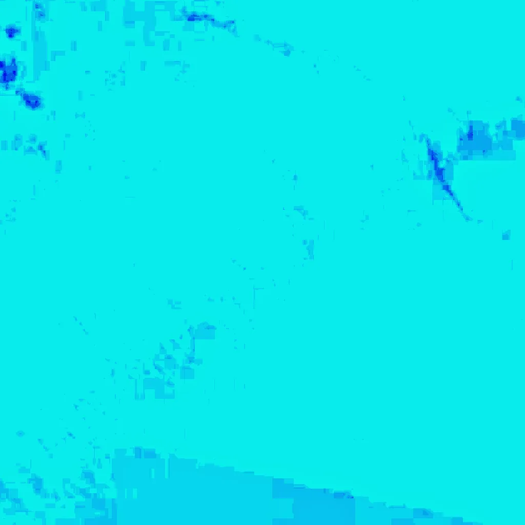 Sarygamysh visto dall'alto (Sentinel-2)