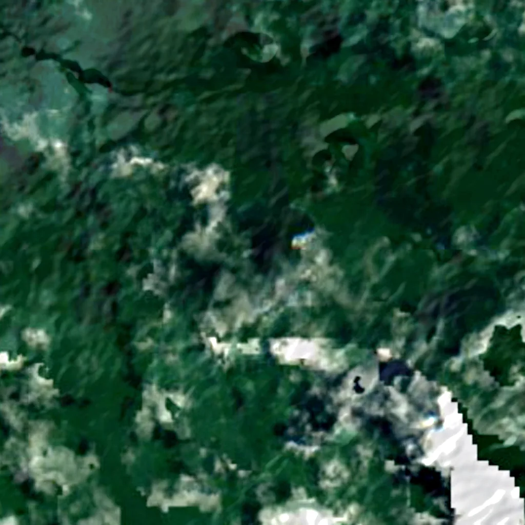 Savai'i seen from above (Sentinel-2)