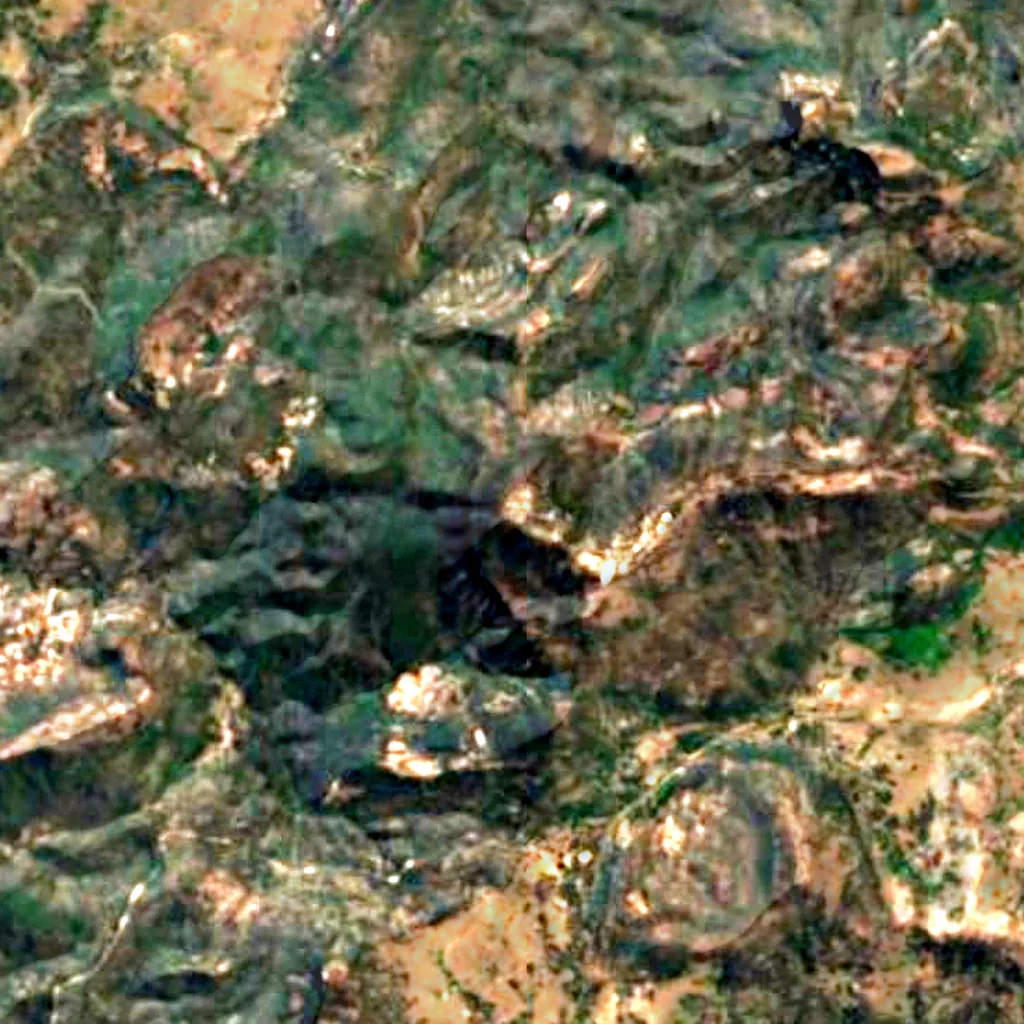 Osservatorio di Siding Spring visto dall'alto (Sentinel-2)