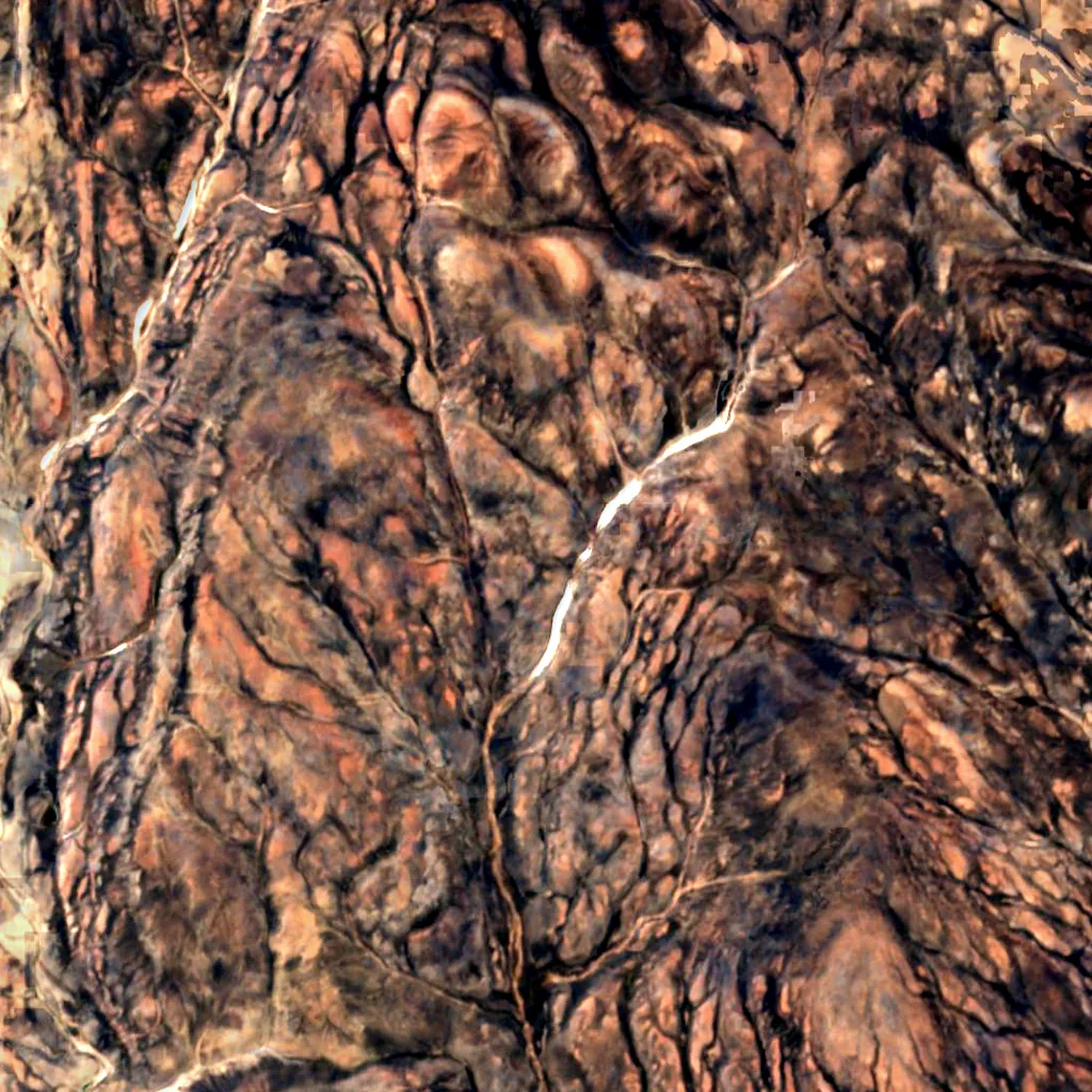 Somerset Island von oben gesehen (Sentinel-2)