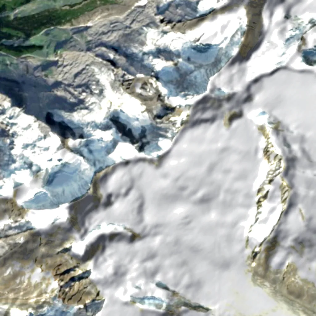 Sphinx Observatory seen from above (Sentinel-2)