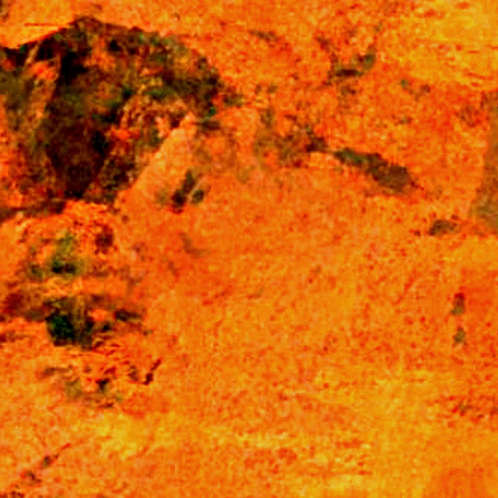 Tanamiwoestijn van boven gezien (Sentinel-2)