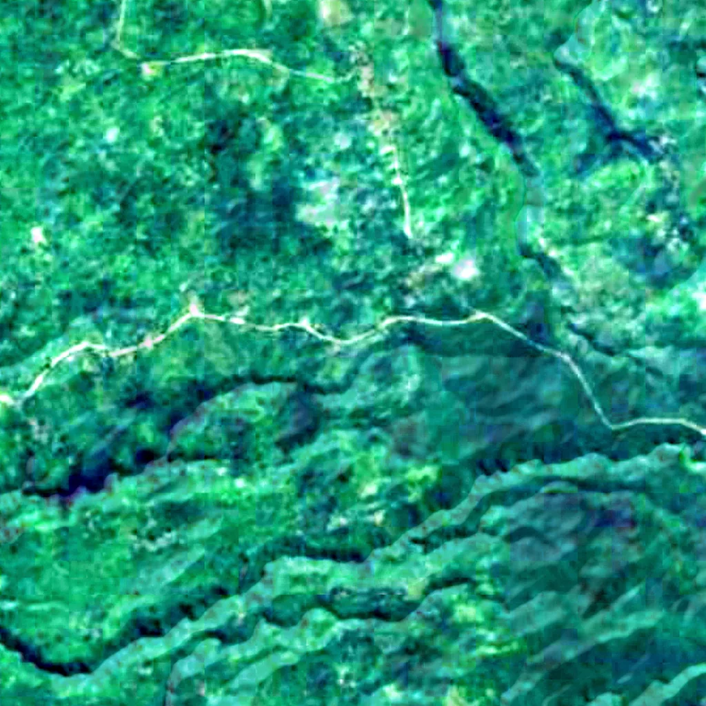 Tanna seen from above (Sentinel-2)