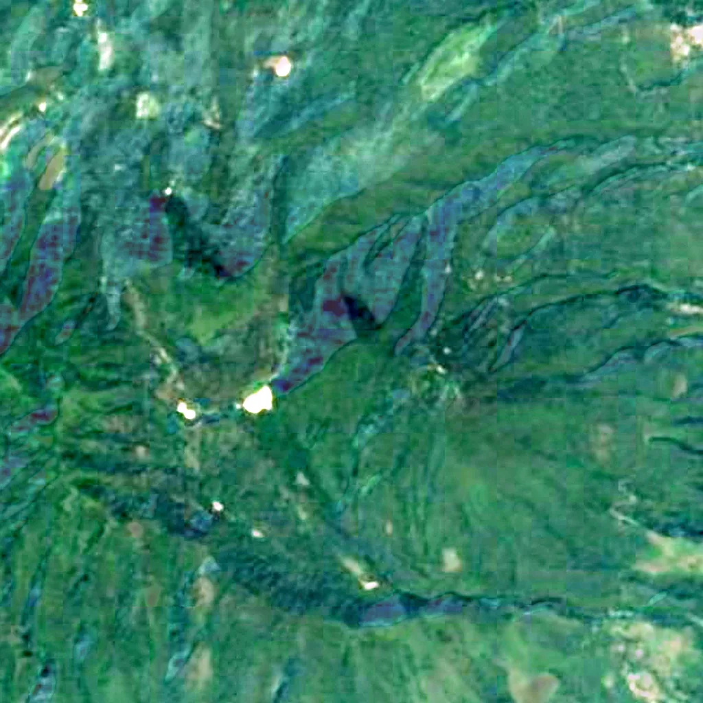 Tecuamburro von oben gesehen (Sentinel-2)