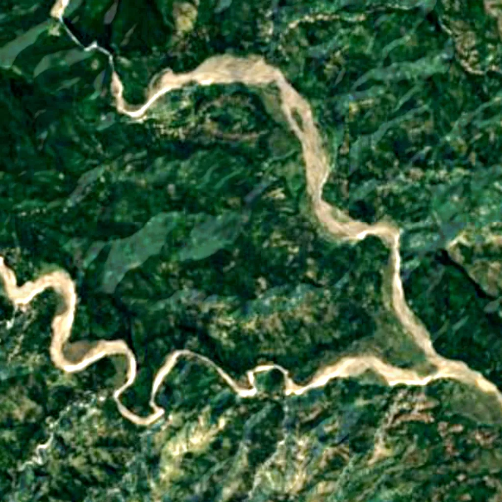 Timor seen from above (Sentinel-2)