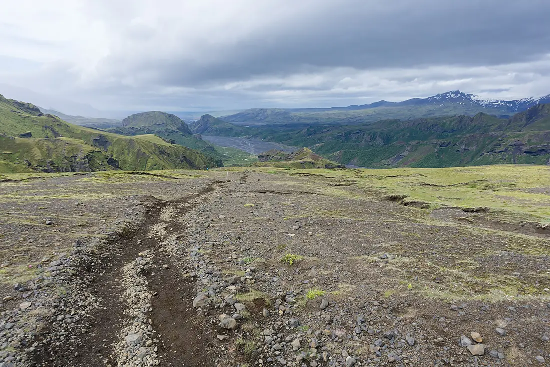 Trail between Thorsmork and Fimmvorduhals, Iceland 05