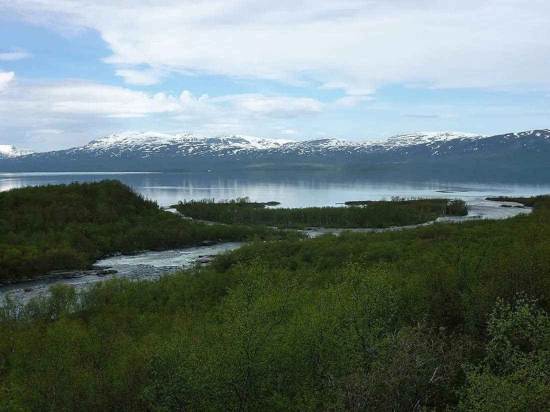 Abiskojåkka and Torneträsk spring