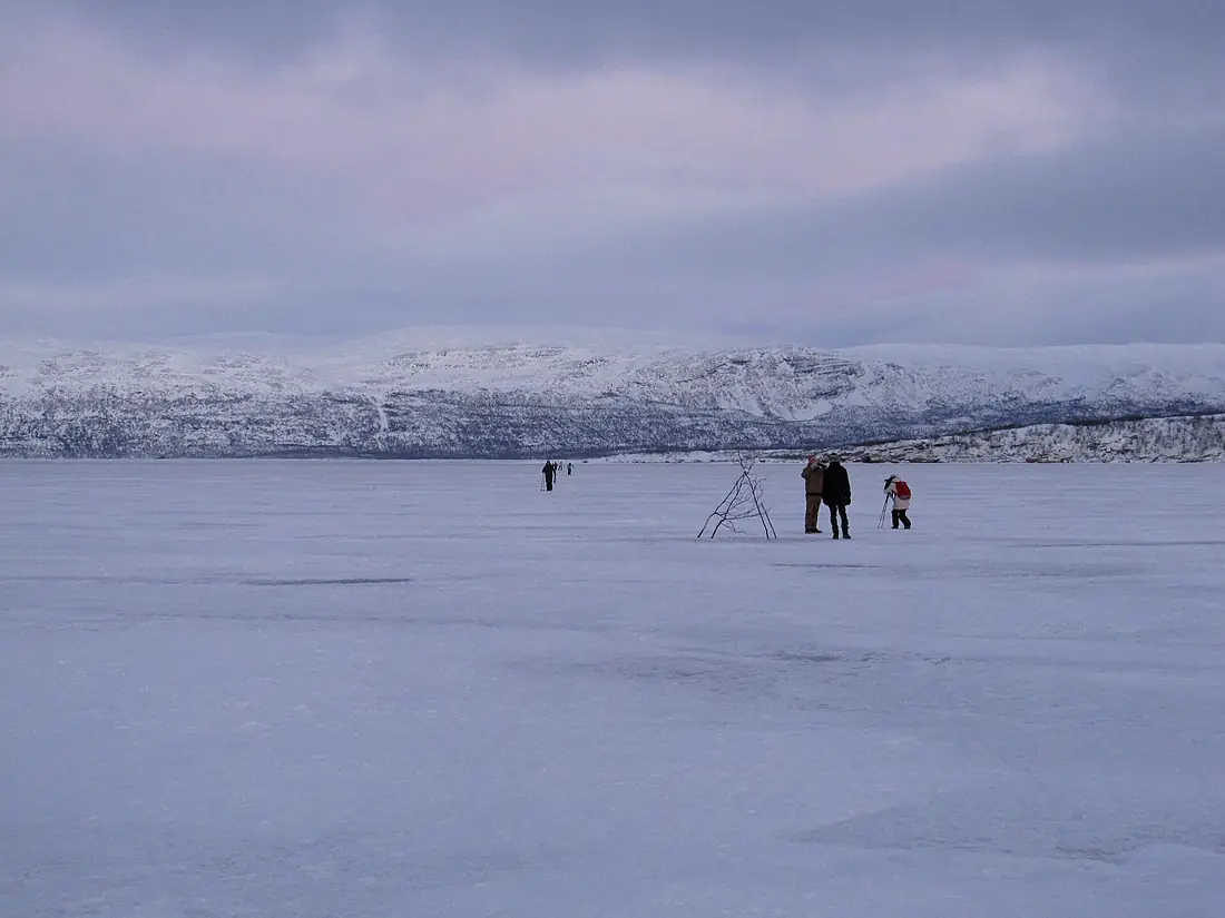 Torneträsk frozen