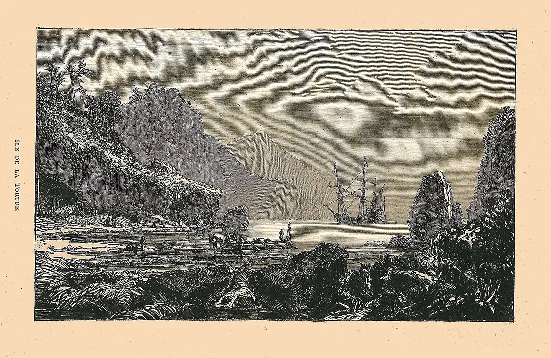 Histoire des Colonies-Guillon-Ile de la Tortue