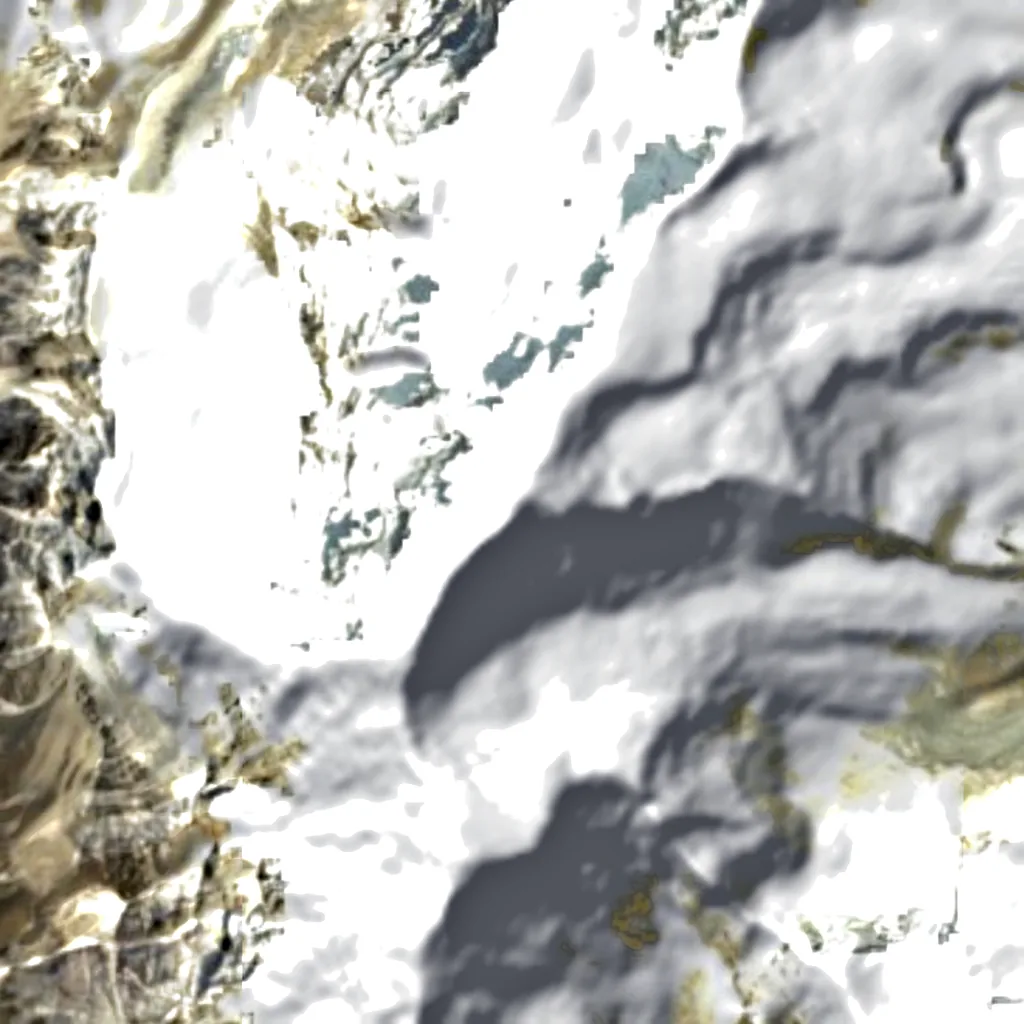 Trishul von oben gesehen (Sentinel-2)