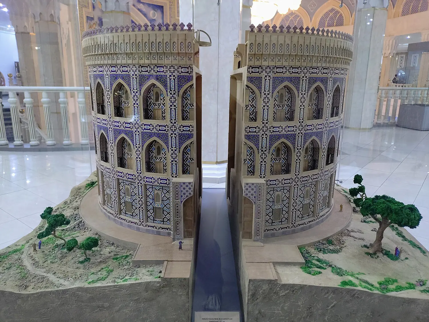 A model of Ulug Beg obsrvatory in the Uzbek National Muzeum
