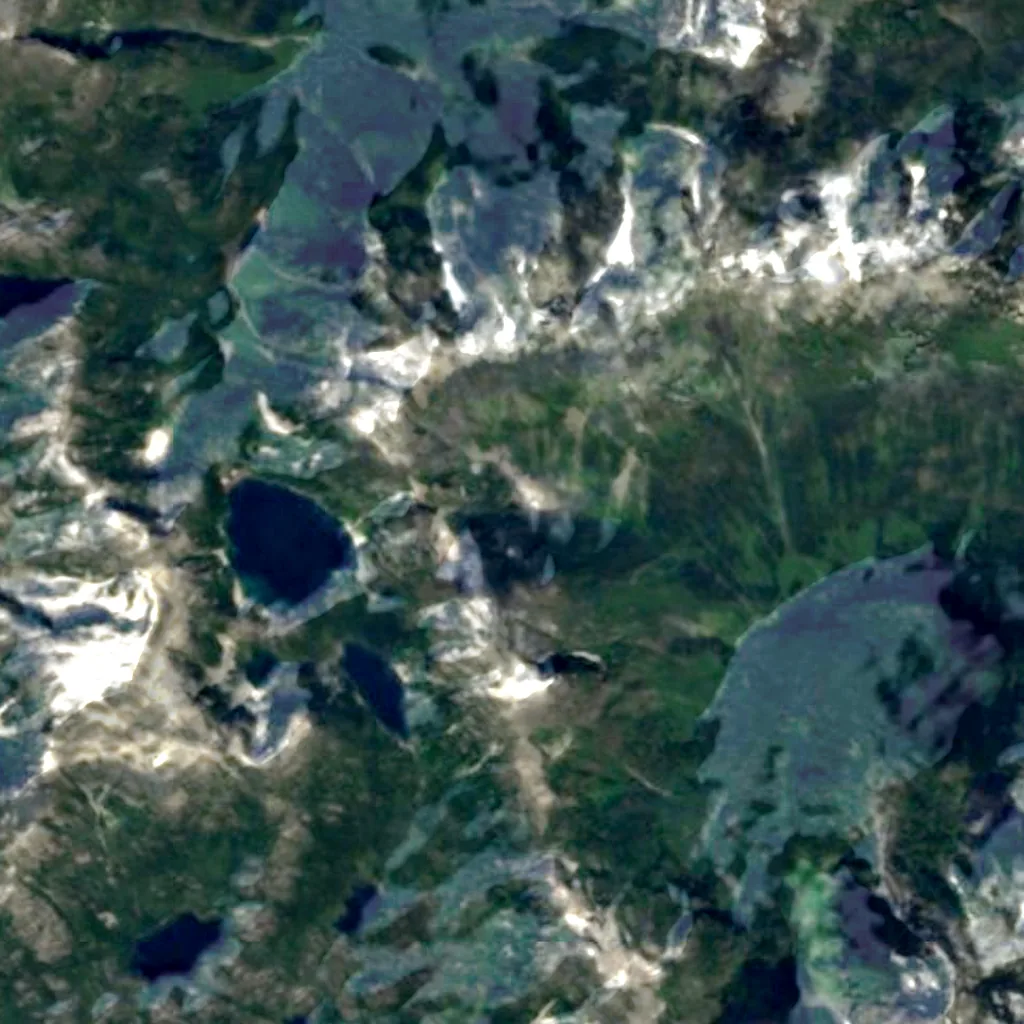 Vancouvereiland van boven gezien (Sentinel-2)