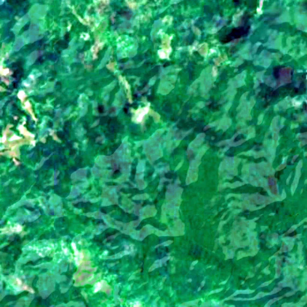 Vanua Levu von oben gesehen (Sentinel-2)