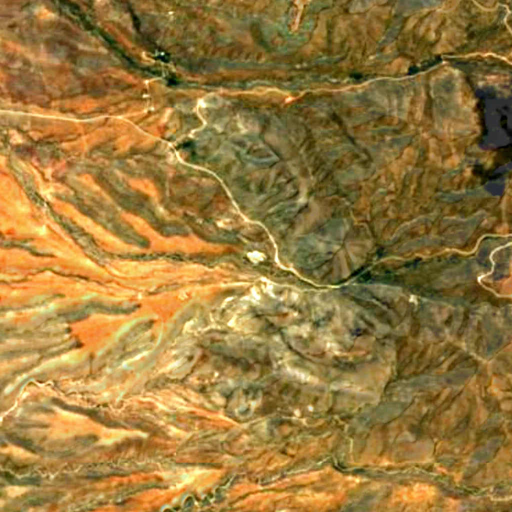 VERITAS visto de cima (Sentinel-2)