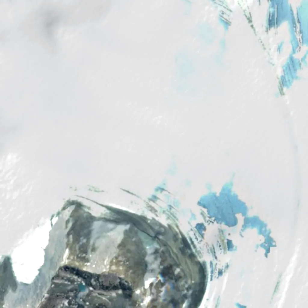 Viedma visto de cima (Sentinel-2)