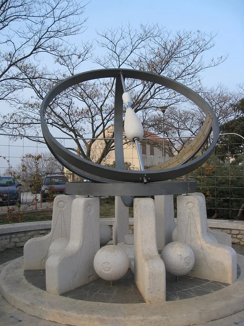 Sundial in Višnjan