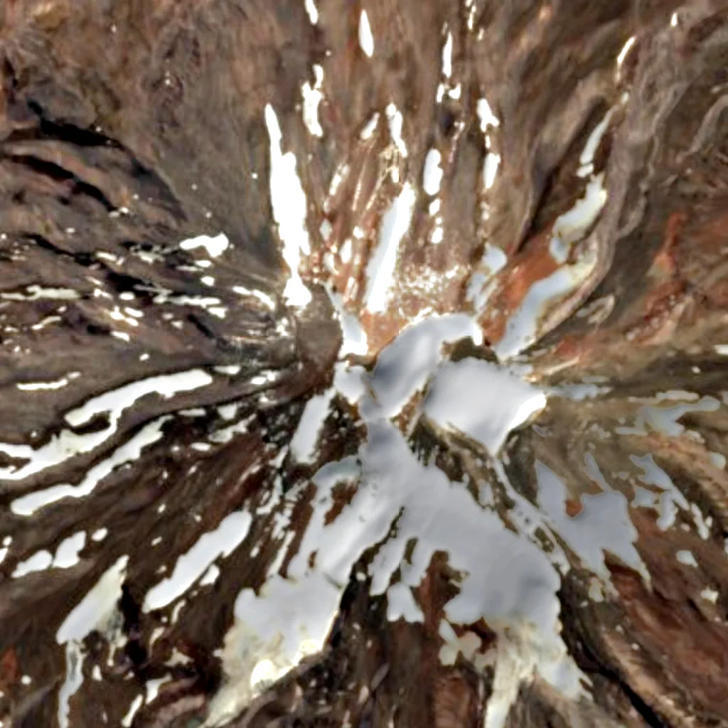 Volcán Maipo seen from above (Sentinel-2)