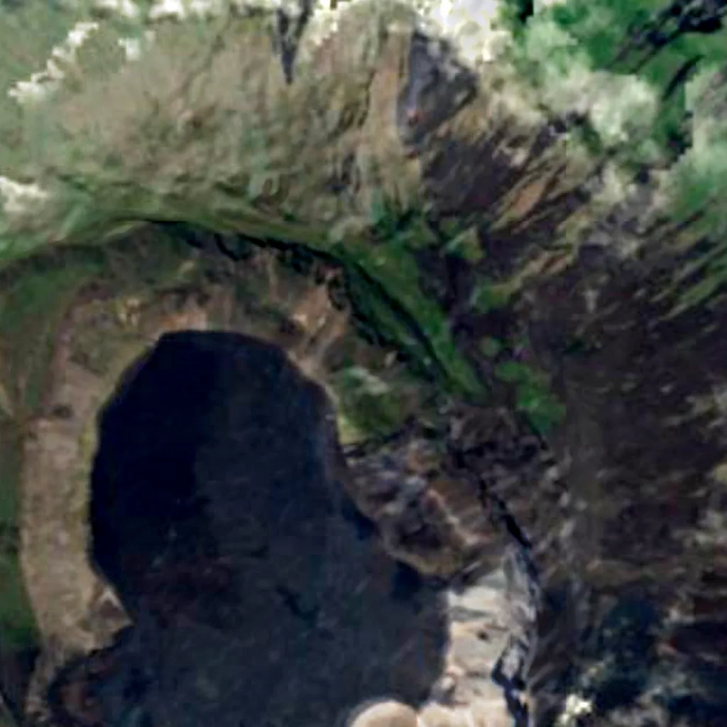 Wolf visto de cima (Sentinel-2)