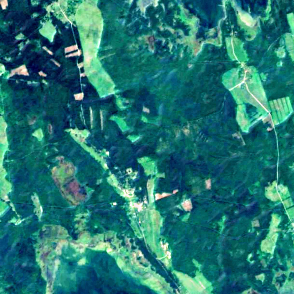 Vormsi visto de cima (Sentinel-2)