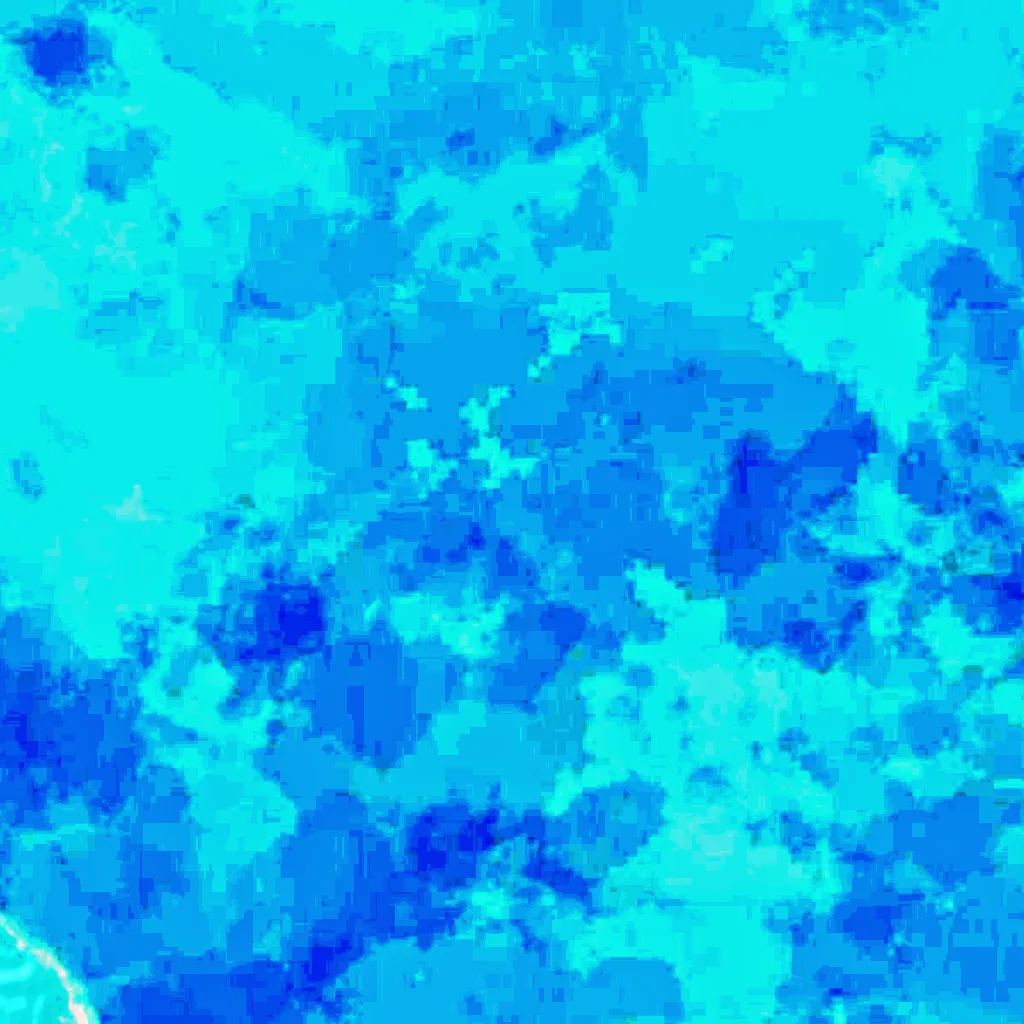 Lago di Võrtsjärv visto dall'alto (Sentinel-2)