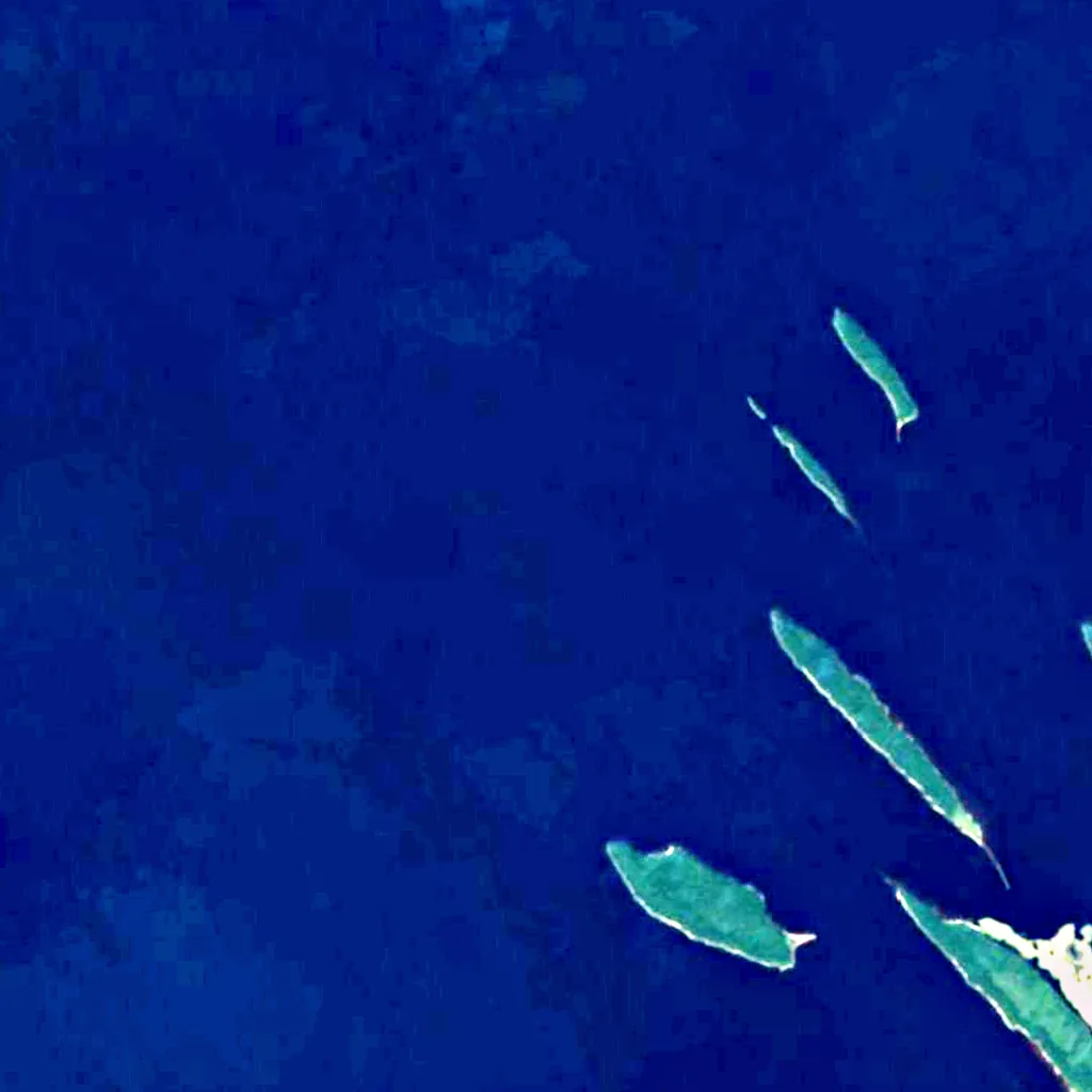 Vygozero seen from above (Sentinel-2)