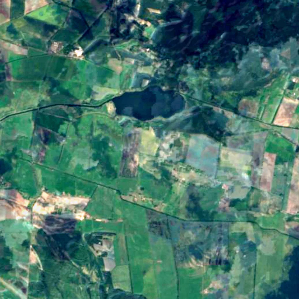 Westhavelland Nature Park visto dall'alto (Sentinel-2)