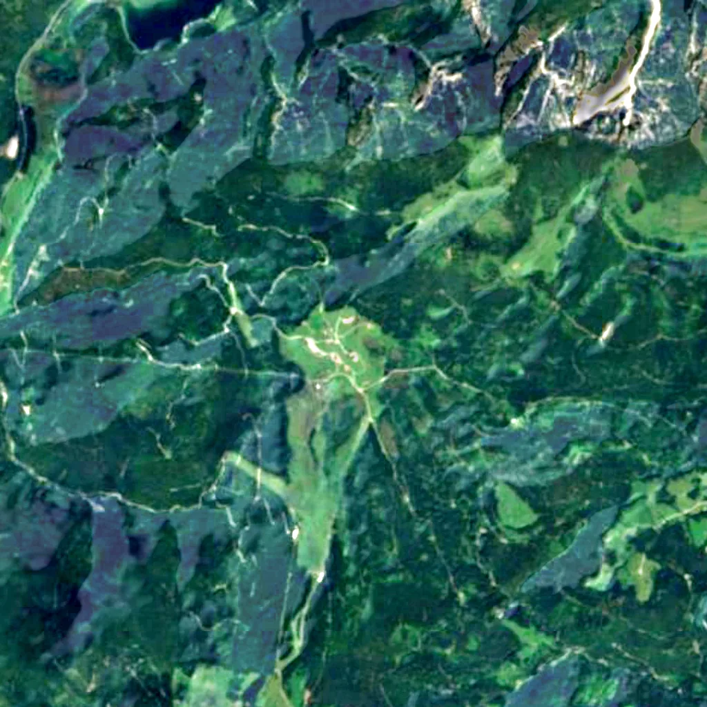 Winklmoos-Alm seen from above (Sentinel-2)