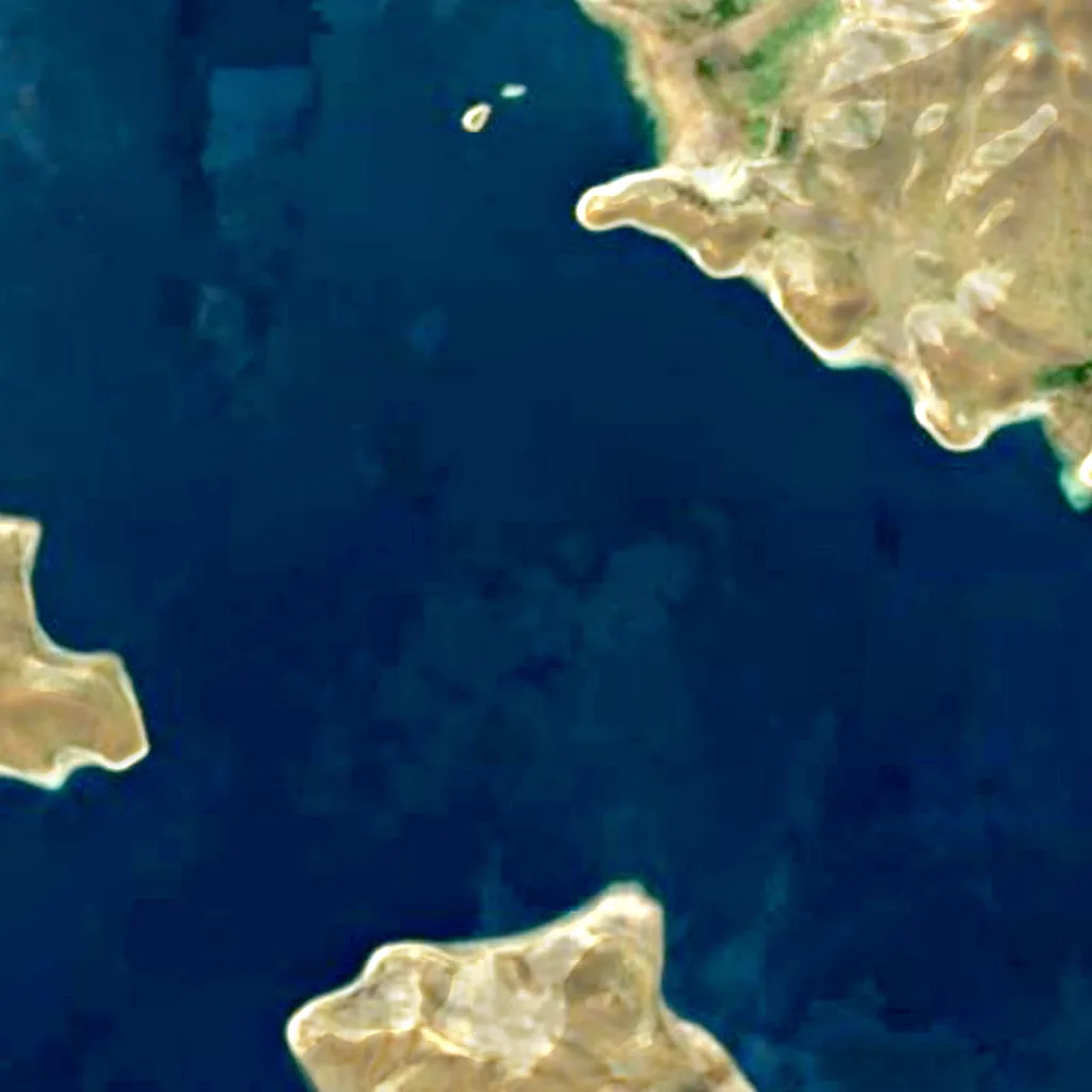 Yamdrok Lake seen from above (Sentinel-2)