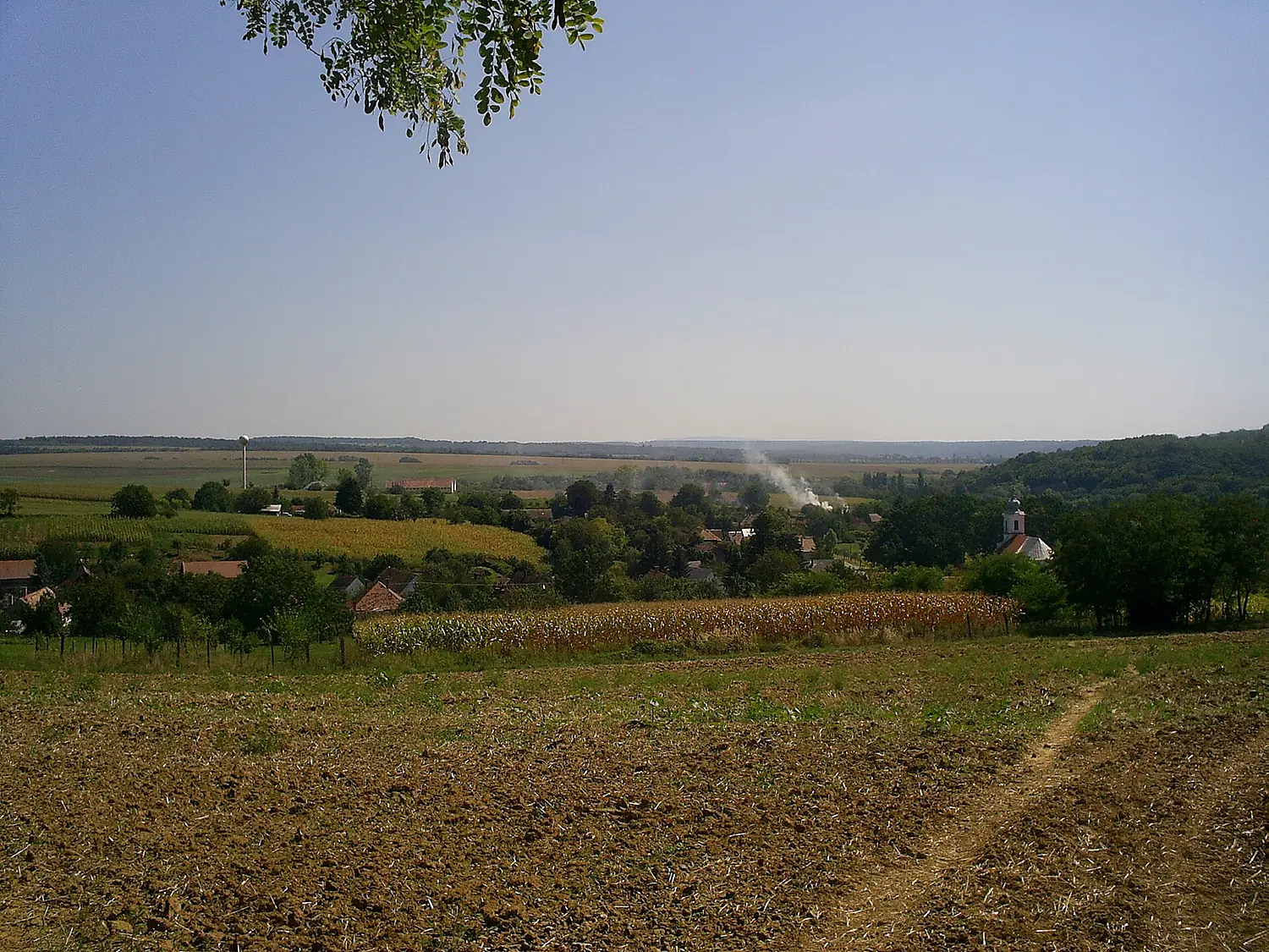 Szulimán, falukép Gilice felől